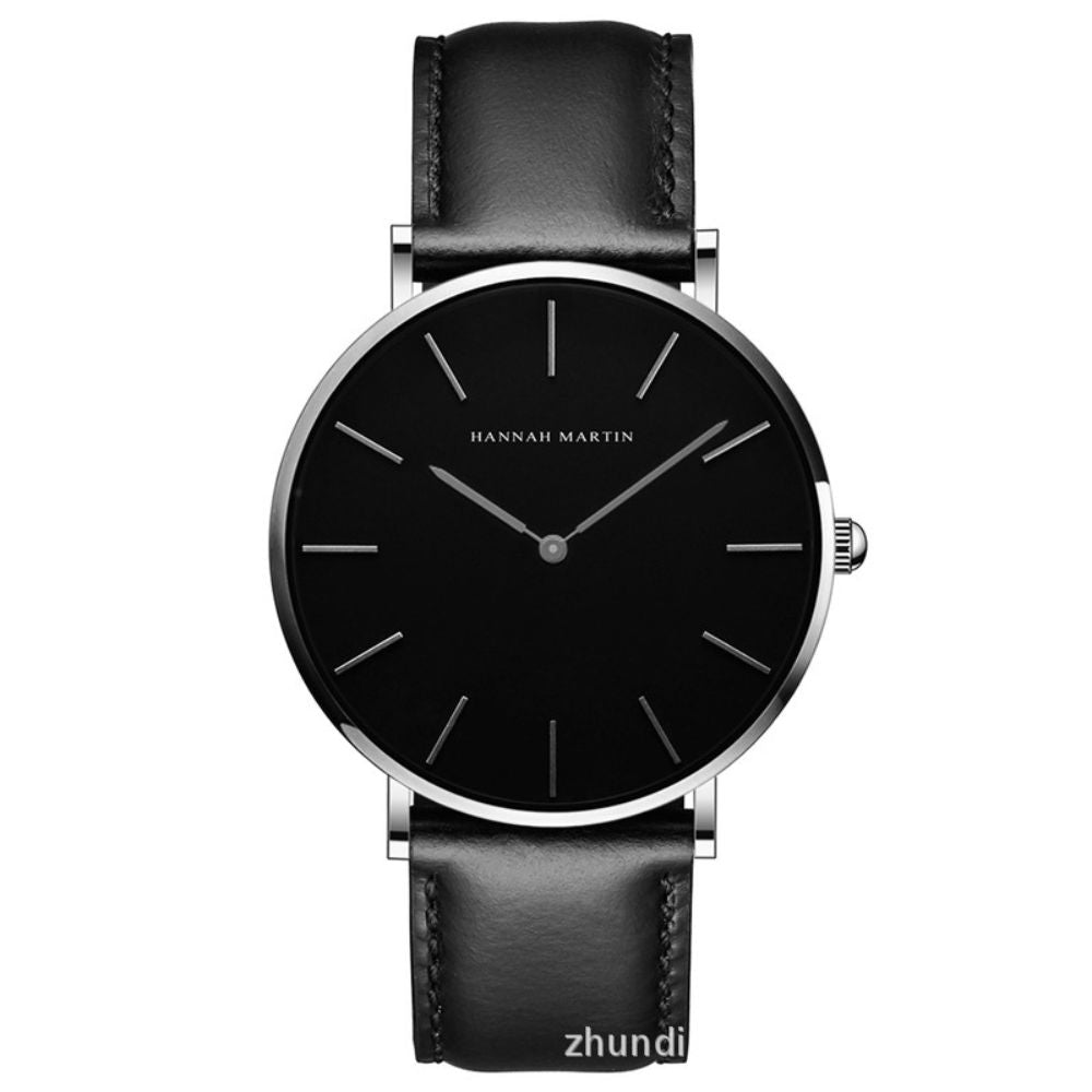 Men’s Black Waterproof Quartz Watch