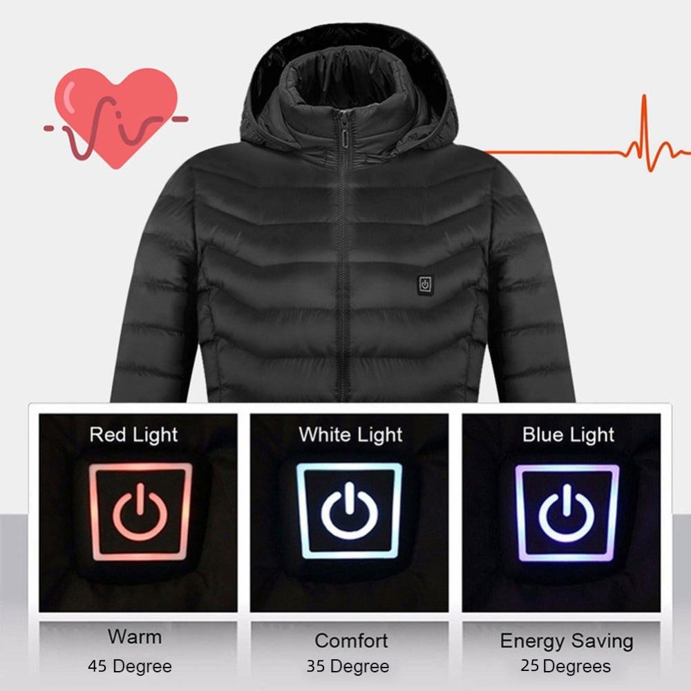 Electric Cotton Coat Zip-up, Best Gift [Buy 1 Get 2]
