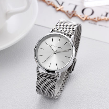 Women’s Stainless Steel Mesh Strap Watch