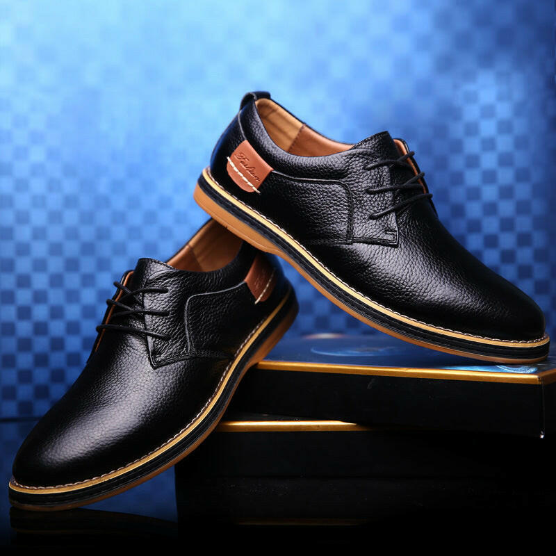 Men’s Large Size Leather Shoes
