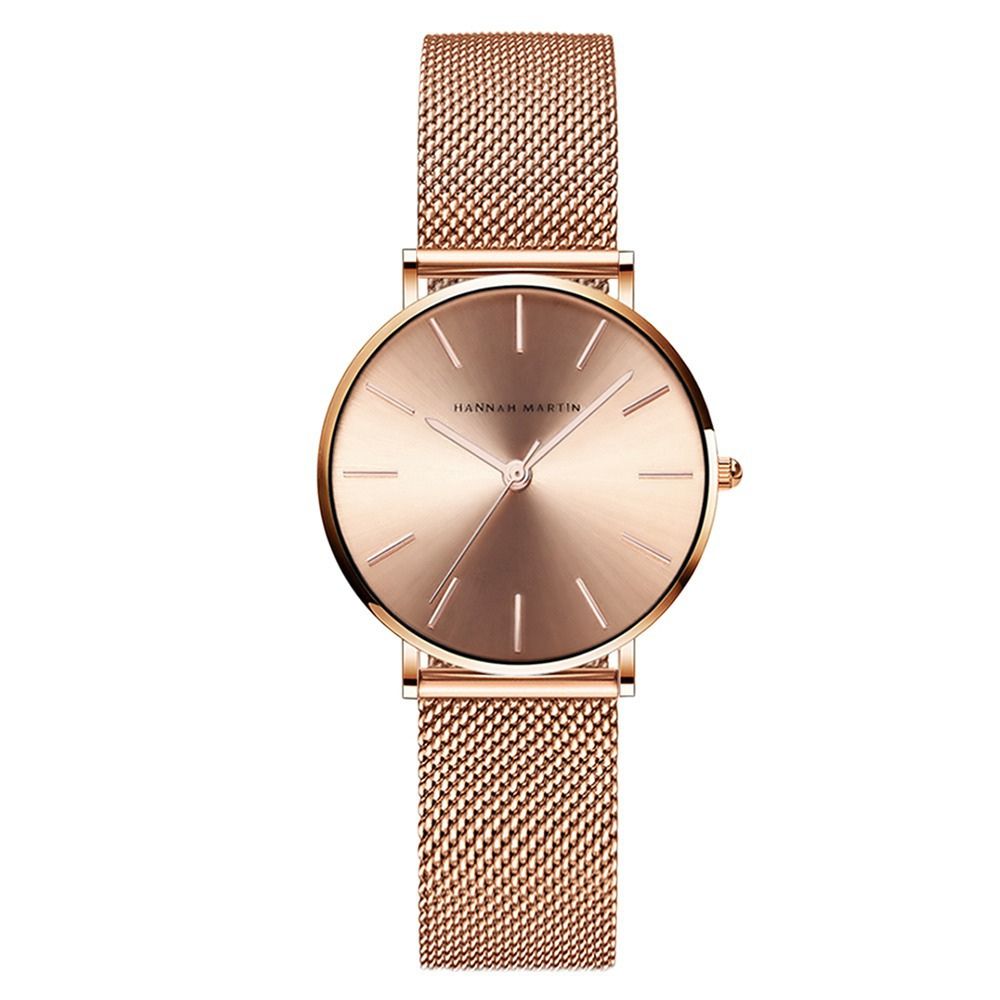 Women’s Stainless Steel Mesh Strap Watch