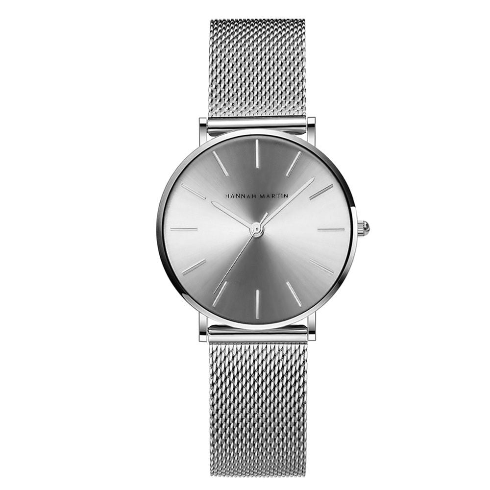 Women’s Stainless Steel Mesh Strap Watch